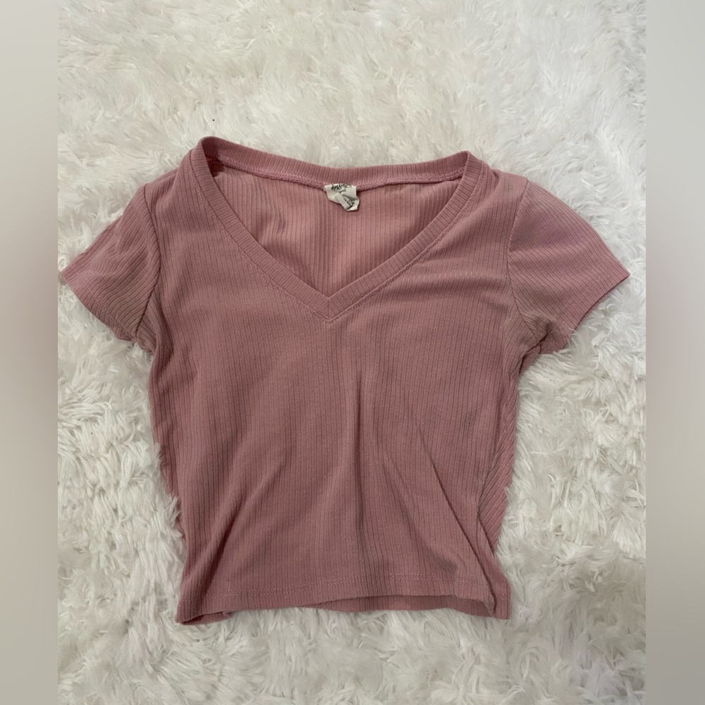 light pink top